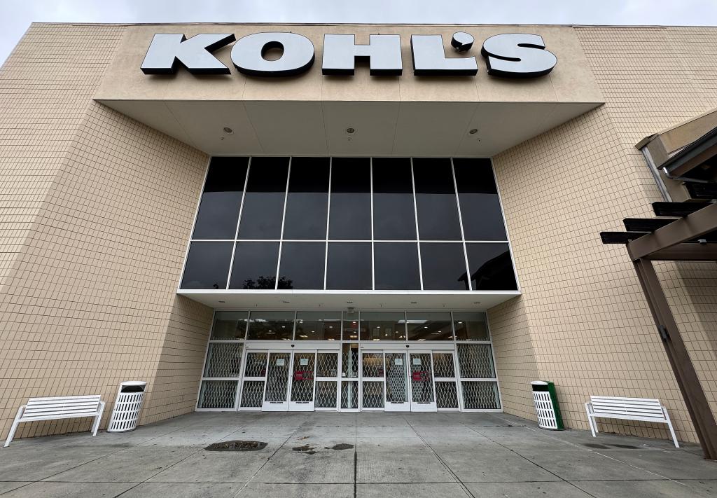 Closed Kohl's store in San Rafael, California due to underperformance on March 27, 2025
