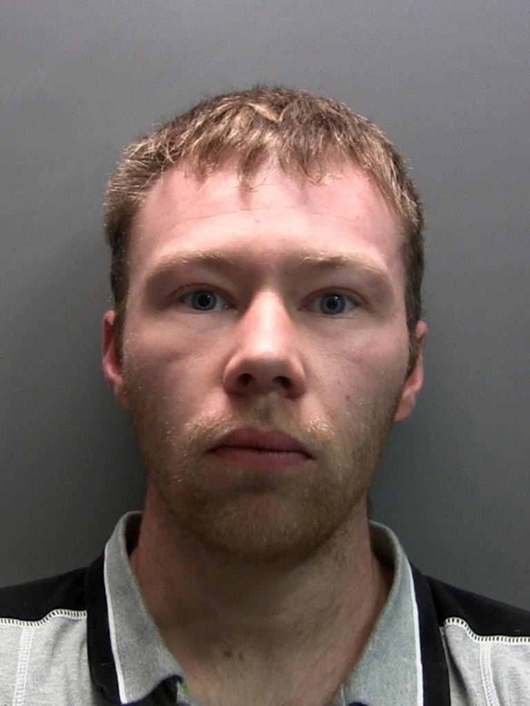 An undated handout photo released by Britain's Northumbria Police, in London on May 9, 2025 shows Adam Carruthers.