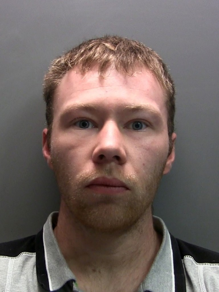 An undated handout photo released by Britain's Northumbria Police, in London on May 9, 2025 shows Adam Carruthers.