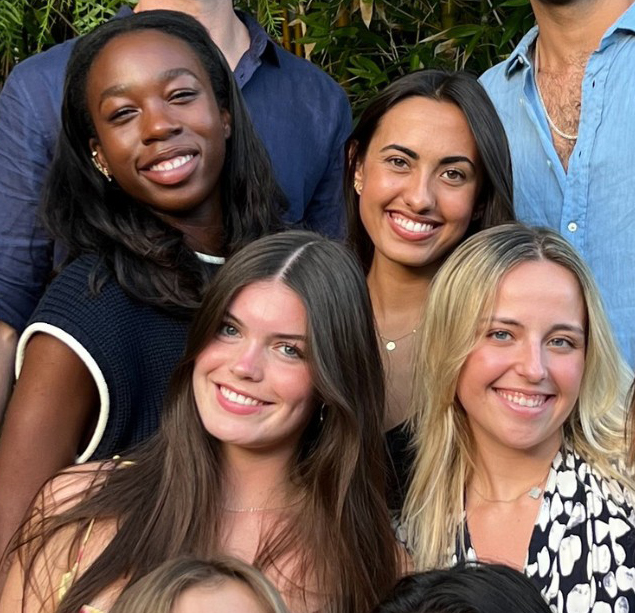 (L-R) Deslyn Williams, Niamh Rolston, Asha Weir and Peyton Stewart