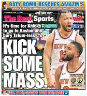 May 14, 2025 New York Post Back Cover