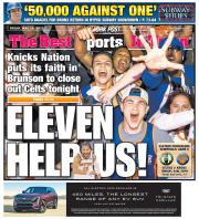 May 16, 2025 New York Post Back Cover