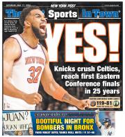May 17, 2025 New York Post Back Cover