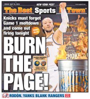 May 23, 2025 New York Post Back Cover