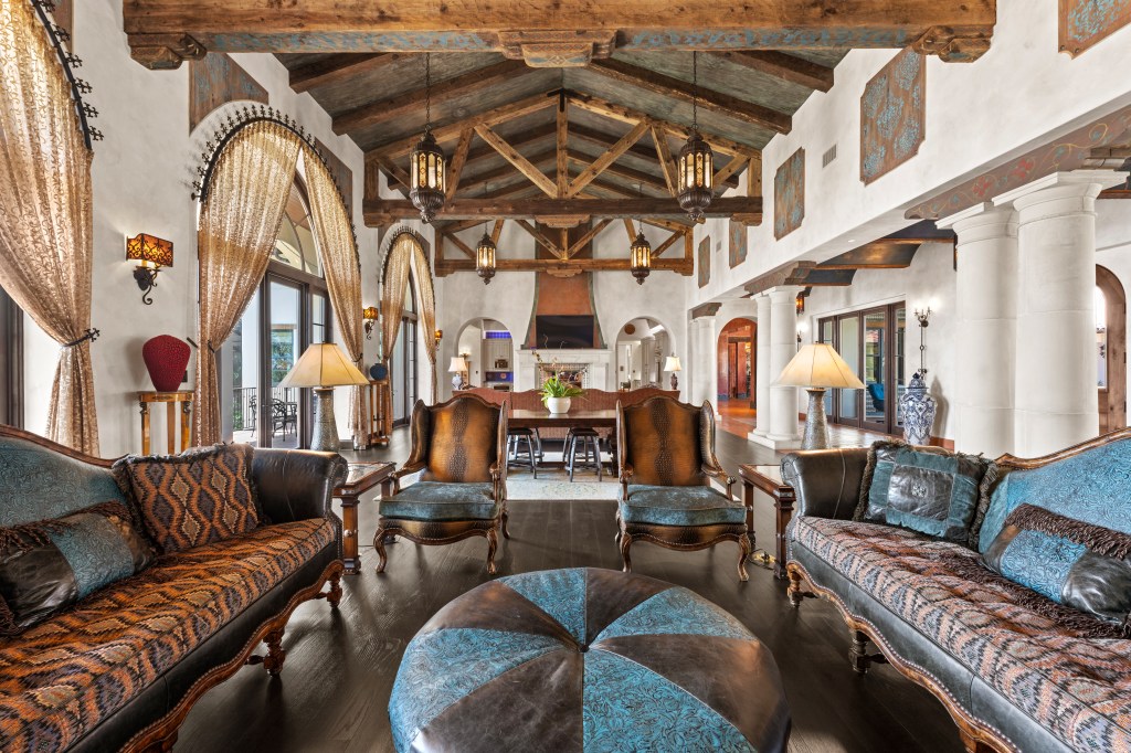 One of several living spaces. 