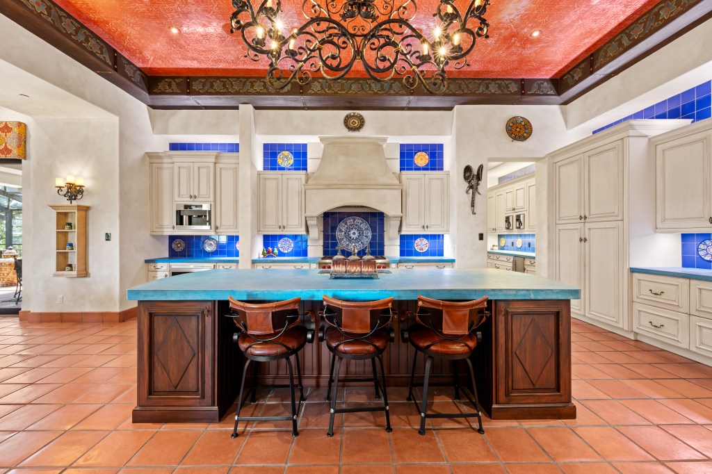 The kitchen.