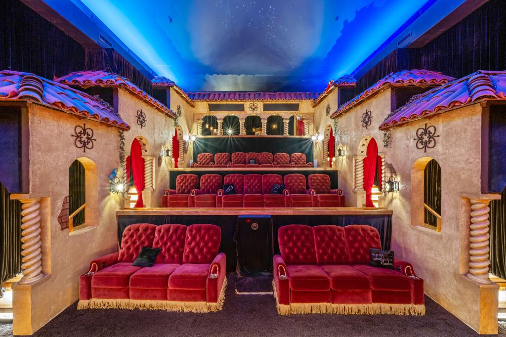 The. movie theater.