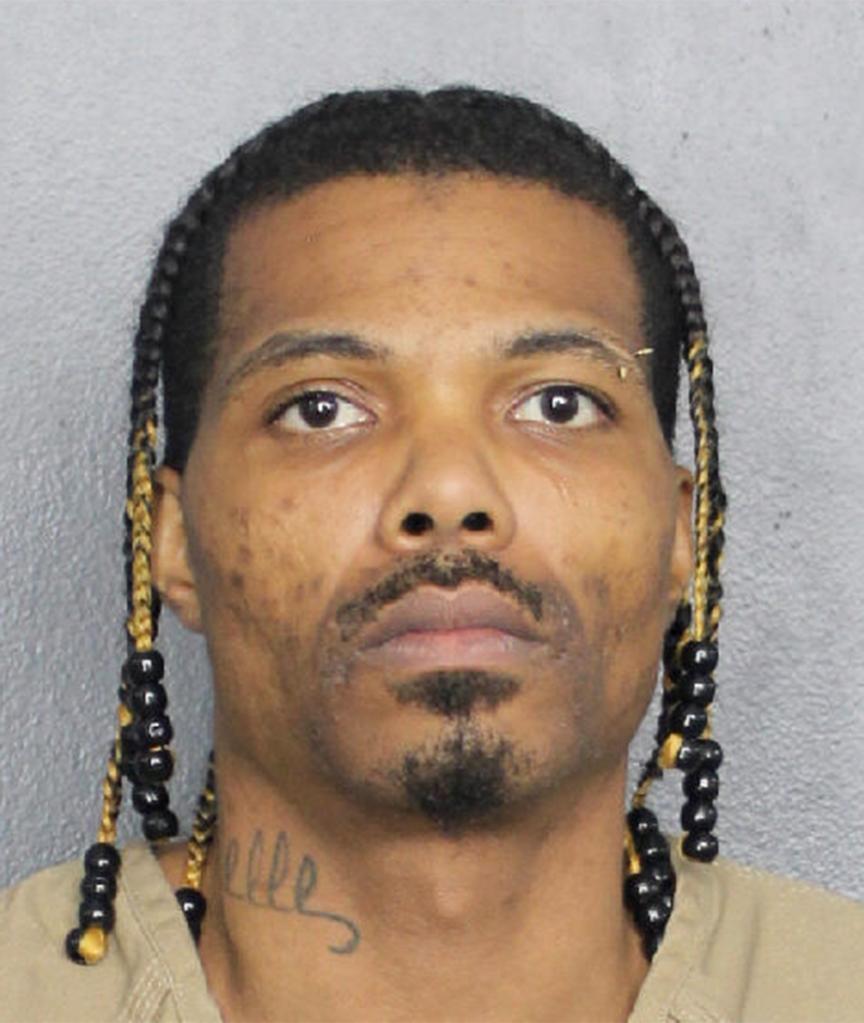 Rickey White being arrested by U.S. Marshals in Hollywood, Florida in connection to Adan Manzano's death in Kenner hotel room