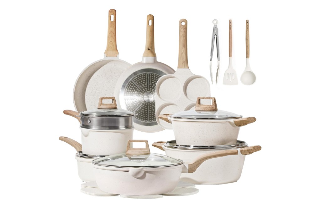 CAROTE 21Pcs Pots and Pans Set