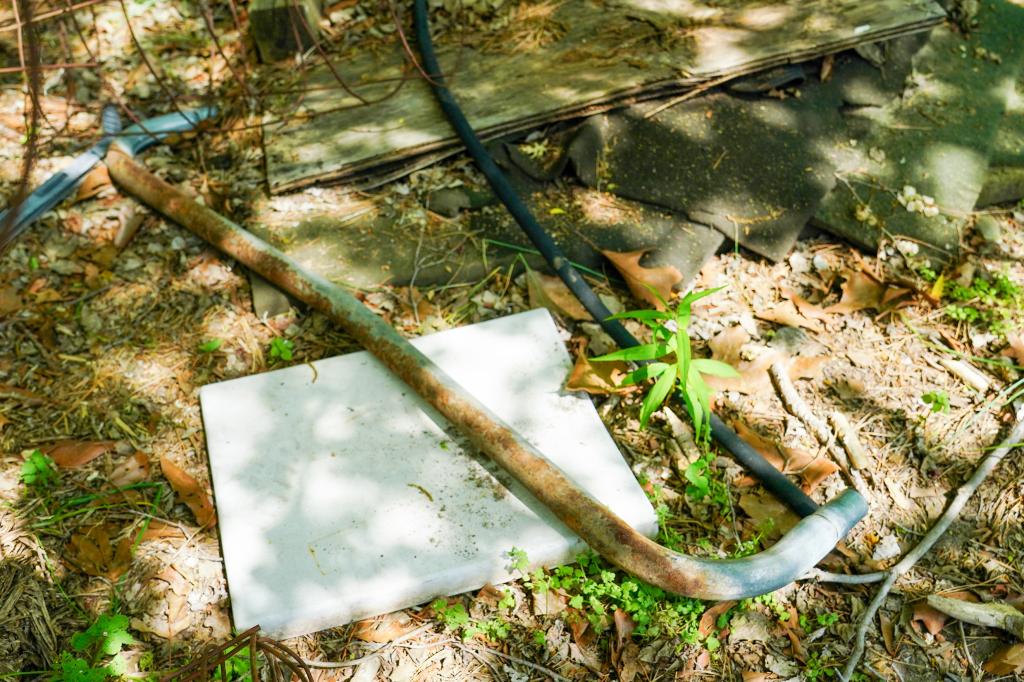 The area where the fatal beating took place.