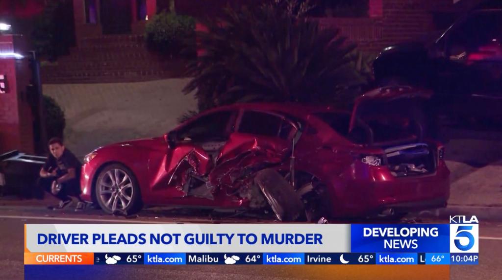 The attorney representing the man charged with murder in the deaths of four Pepperdine University students who were struck and killed along the Pacific Coast Highway last week says his client was being chased by another vehicle.