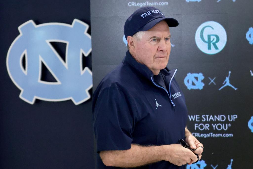 Some have speculated that Belichick won't ever coach on UNC sidelines. 