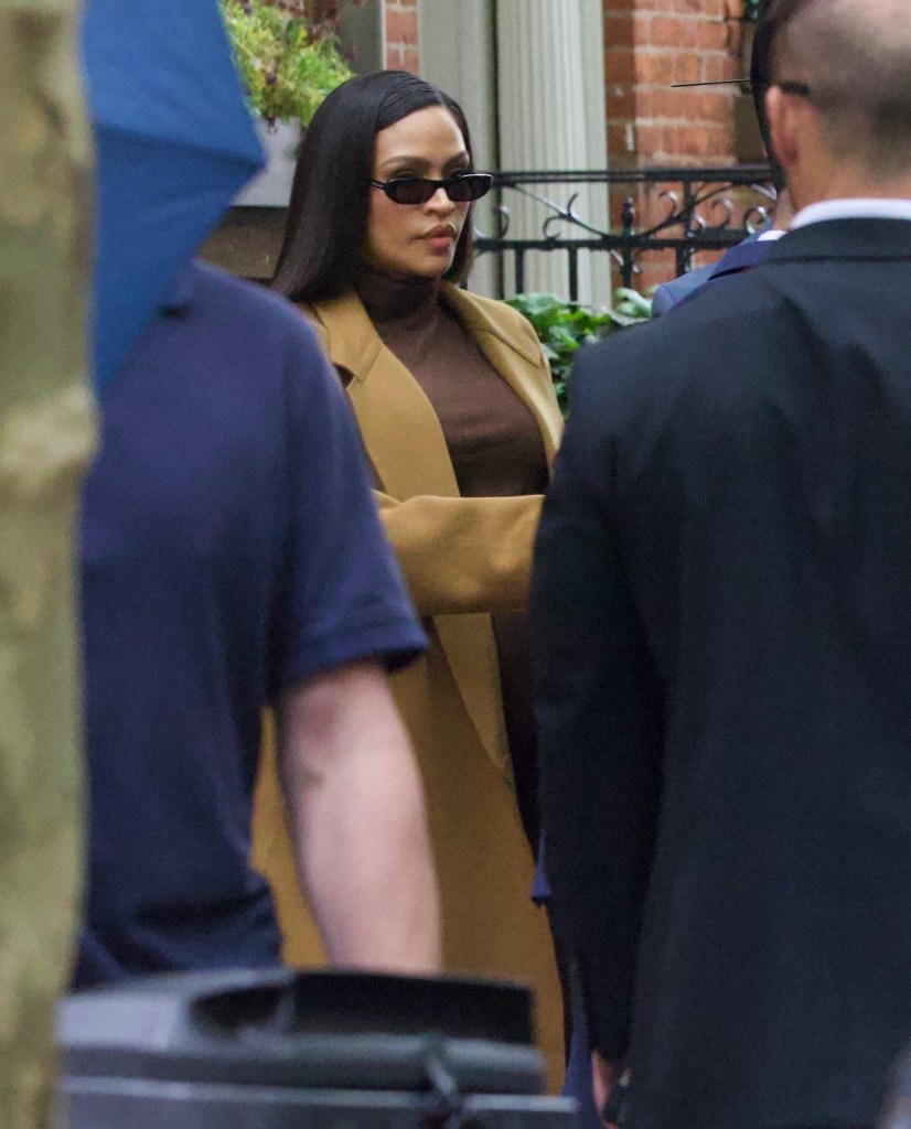 Ventura seen heading to court in Manhattan on May 13, 2025.