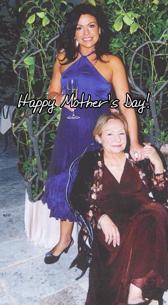 Rachael Ray and her mom