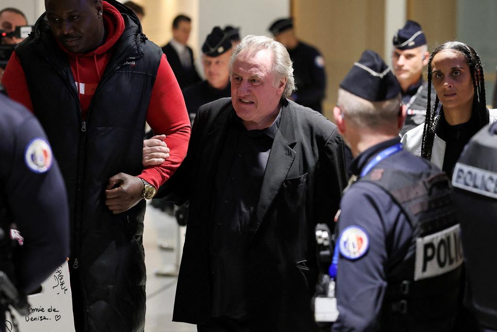 French movie star Gérard Depardieu was found guilty Tuesday of sexually assaulting two women on one of his film sets in 2021.