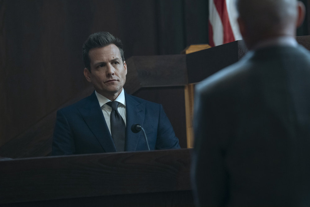 Gabriel Macht as Harvey Specter.