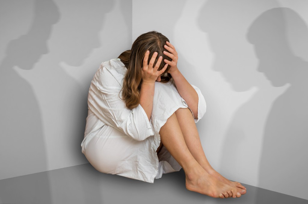 woman with schizophrenia