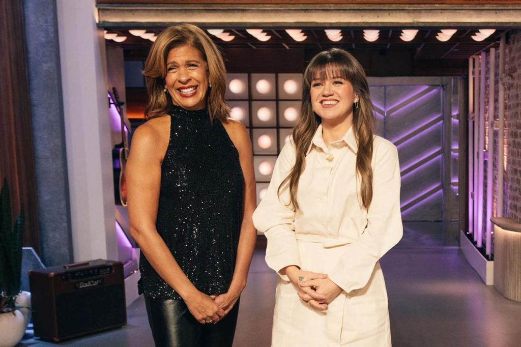 Hoda Kotb and Kelly Clarkson