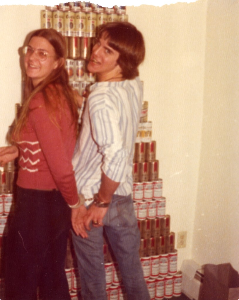 Karen and Kelsey Grammer as teens. 