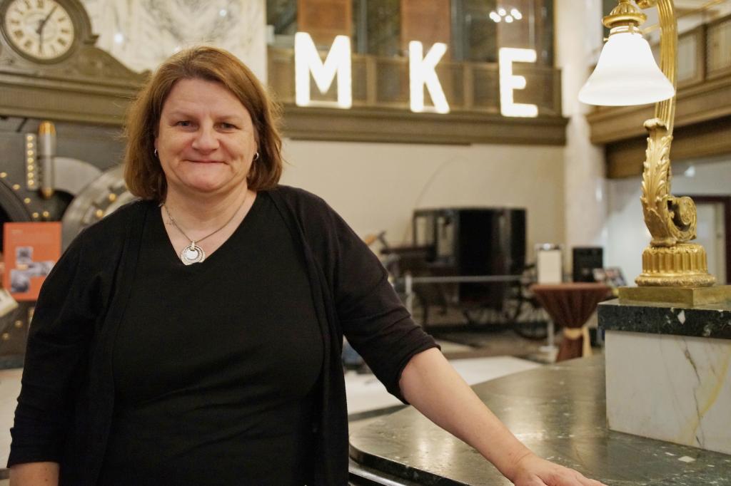 Judge Hannah Dugan posing for a photo in Milwaukee in 2016