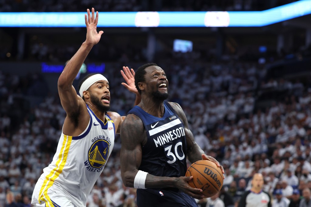 Julius Randle has dominated in the playoffs for Minnesota. 