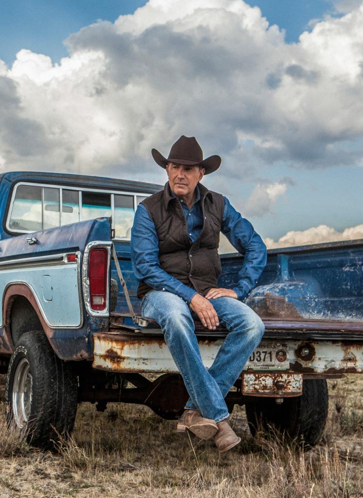 Kevin Costner on "Yellowstone."
