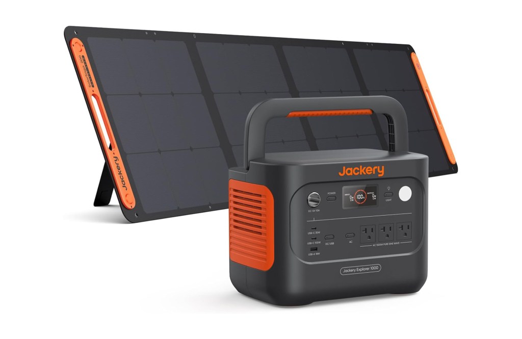 MARBERO Portable Power Station 88Wh Camping Lithium Battery Solar Generator