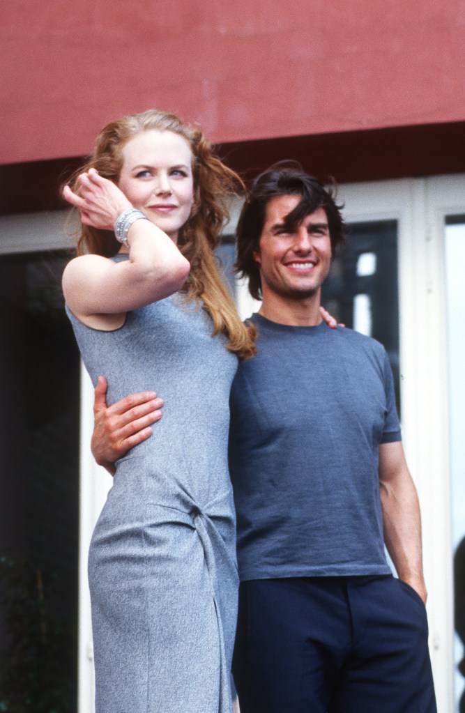 Nicole Kidman and Tom Cruise.