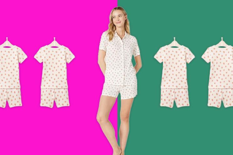 woman in pajamas