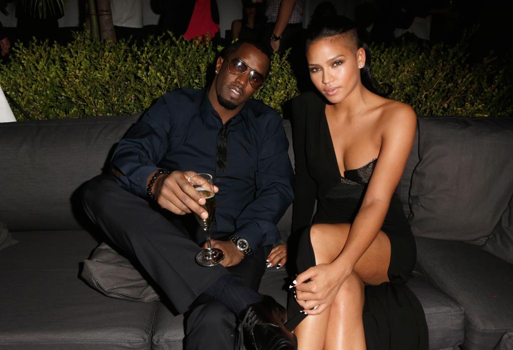 Diddy and Cassie Ventura attend an event in 2012.