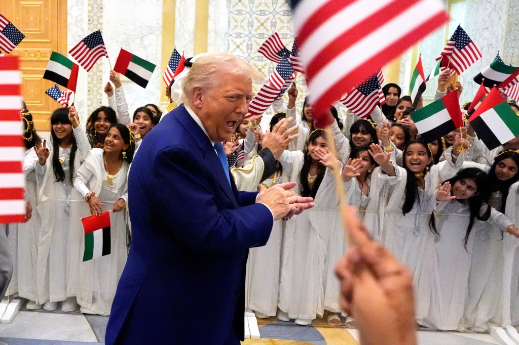 President Trump in Abu Dhabi on Thursday.