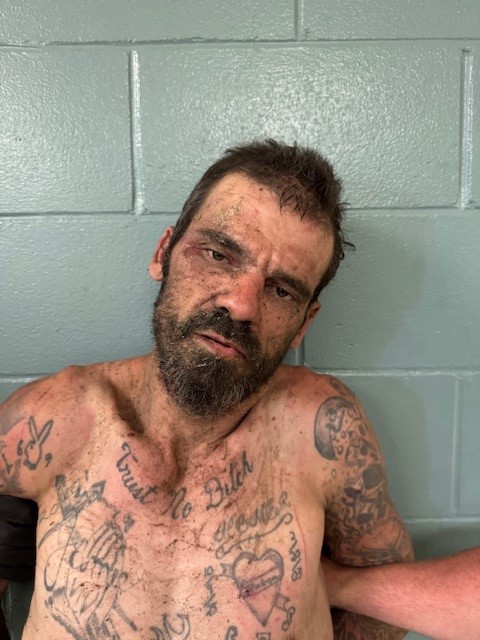 David Earl Gipson is accused holding a woman in a storage container. 