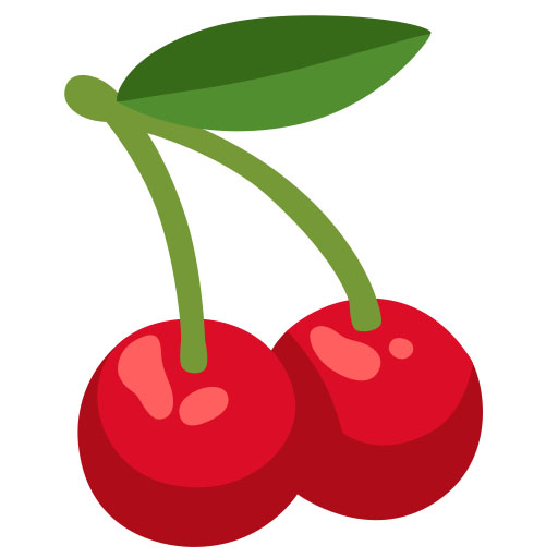 Various fruit emojis with their alternative, often cheeky or negative, meanings listed next to them