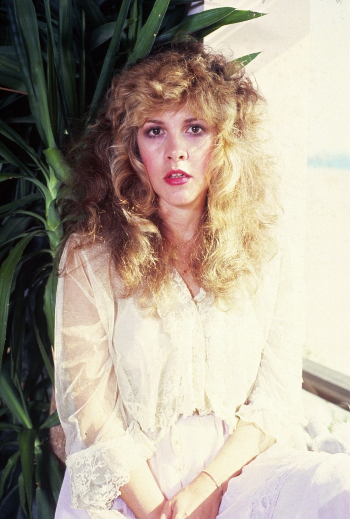 Stevie Nicks at her Marina del Rey home in 1981. 