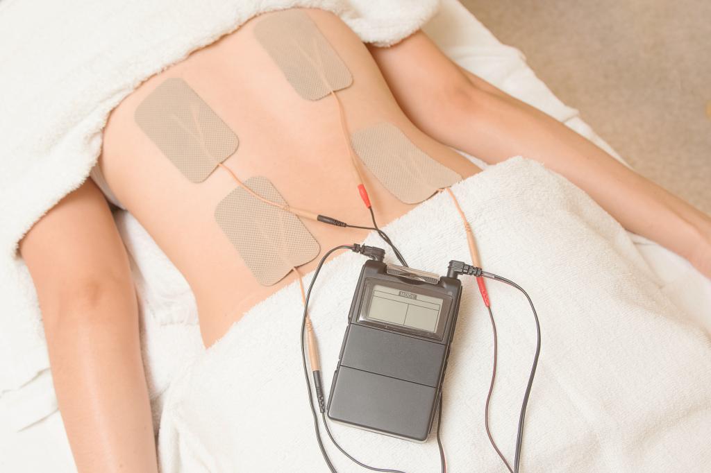Non-invasive VNS devices are similar to TENS units (pictured here), which have been used for decades to deliver electricity through the skin to stimulate nerves and relieve pain.