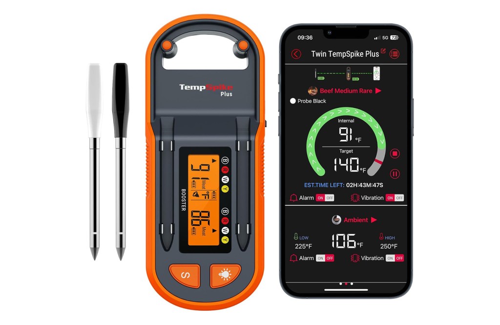 ThermoPro TempSpike Plus 600ft Wireless Meat Thermometer