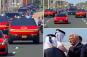Trump given Cybertruck motorcade through Qatar after fighter-jet escort