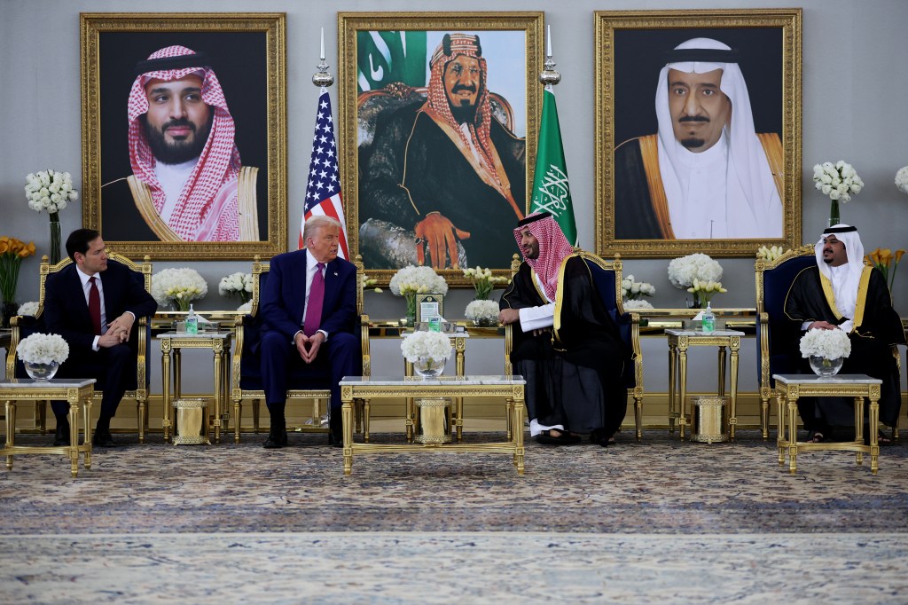 President Trump called on Syria to recognize Israel's statehood after also calling on Saudi Arabia to do the same.