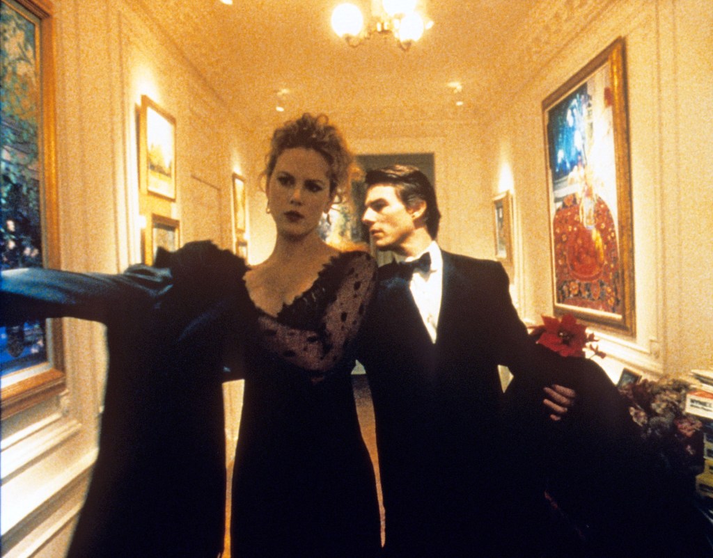 Nicole Kidman and Tom Cruise in "Eyes Wide Shut."