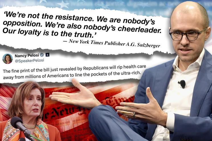 New York Times Publisher A.G. Sulzberger claimed that his newspaper is not part of the "resistance" or "opposition" to the Trump administration.
