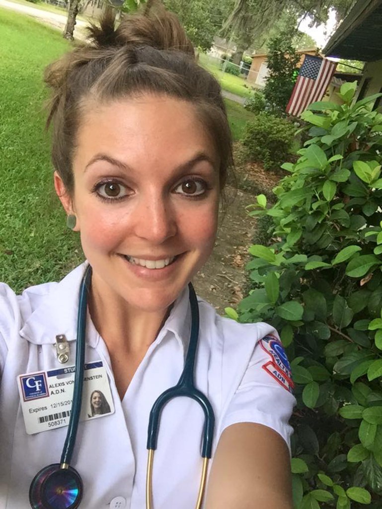Yates was a registered nurse in Florida before the state's health board revoked her license following her arrest.