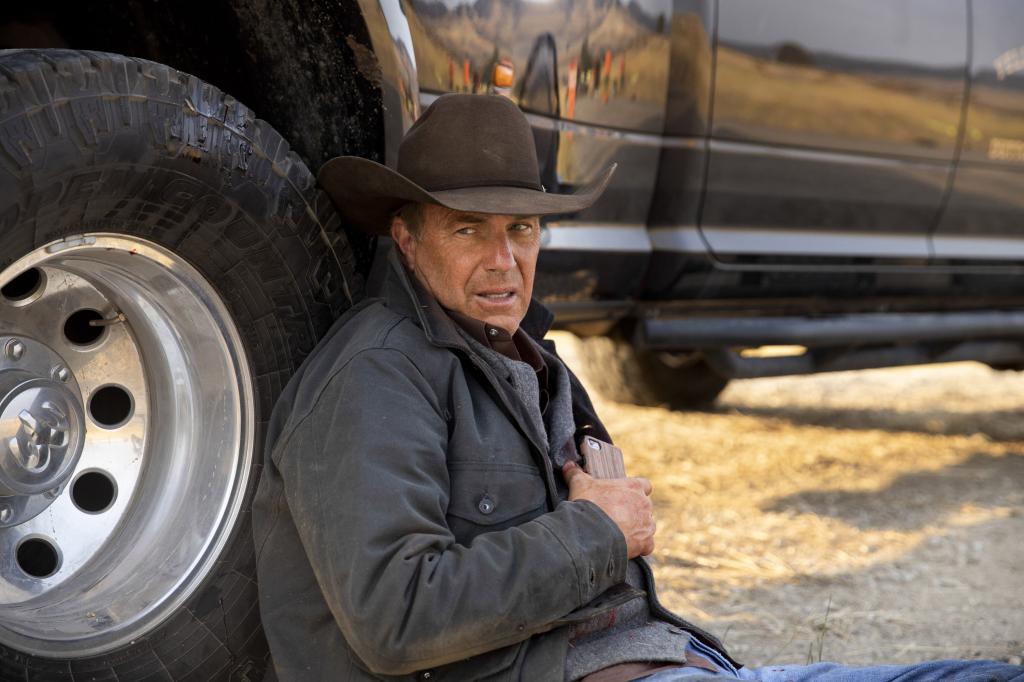 Kevin Costner on "Yellowstone."