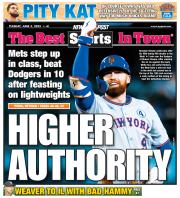 June 3, 2025 New York Post Back Cover