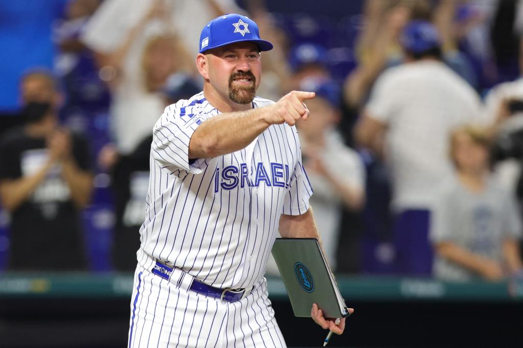 Kevin Youkilis was a hitting coach for Team Israel in the 2023 World Baseball Classic.