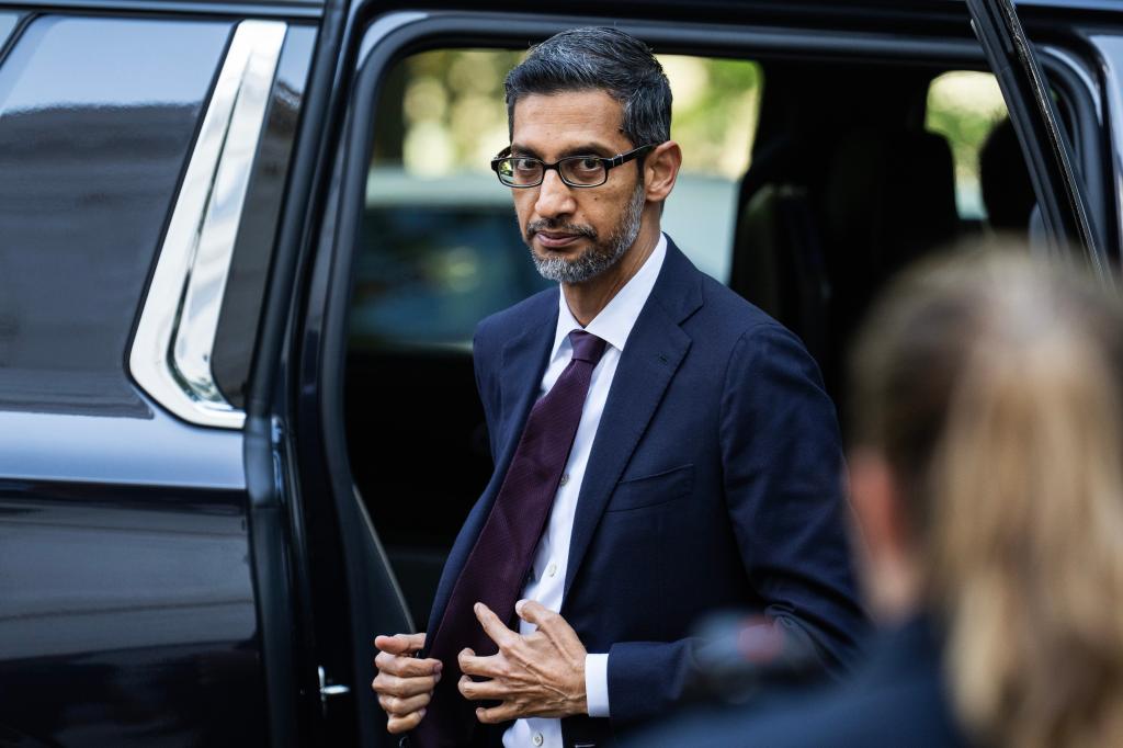 Google CEO Sundar Pichai